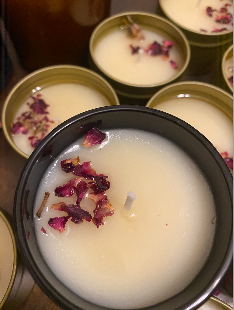 How to Indulge in our Massage Oil Candles